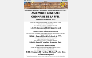 Assemblée générale le 7 décembre à Toulouse