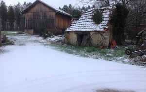 Neige sur le Perigord